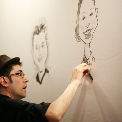 Caricature Wall